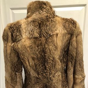 Genuine Rabbit Fur Coat (Vintage)